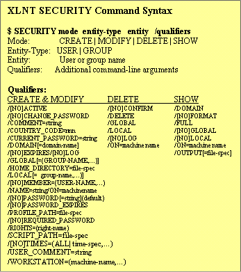 Advanced Scripting and Command Language Commands