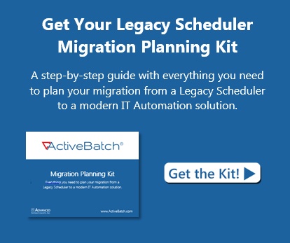 Legacy Job Scheduler Migration Resource