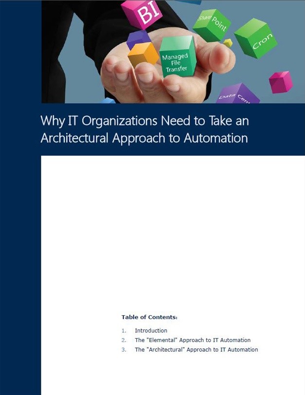 Architectural approach to IT automation