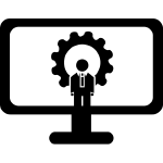 Streamline administration icon