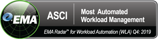 EMA Most Automated Workload Management Badge