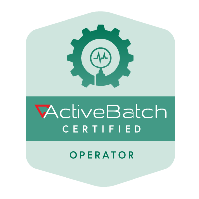 ActiveBatch Certified Operator