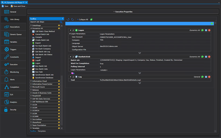 Microsoft Dynamics Workflow within ActiveBatch