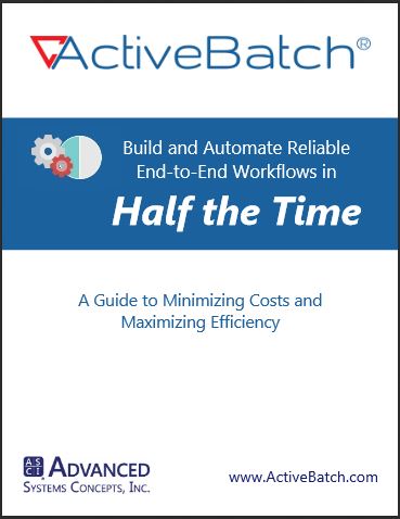 Reduce the need for custom scripts with low-code workload automation